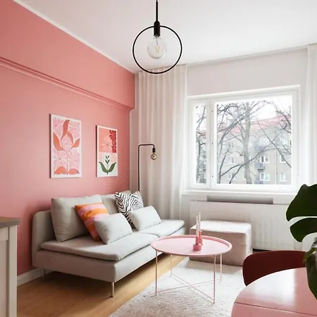 公寓 Casa Coral - Stylish 1bedroom With Parking 赫尔辛基